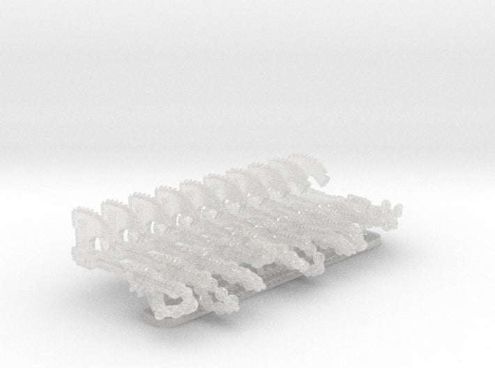 10x Left-handed RotoAxe : Chained Goretran 3d printed