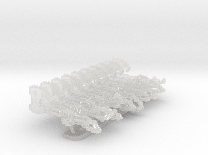 10x Right-handed RotoAxe : Chained Goretran 3d printed