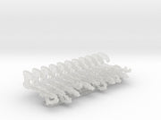 11x RotoAxe : Chained Goretran 3d printed