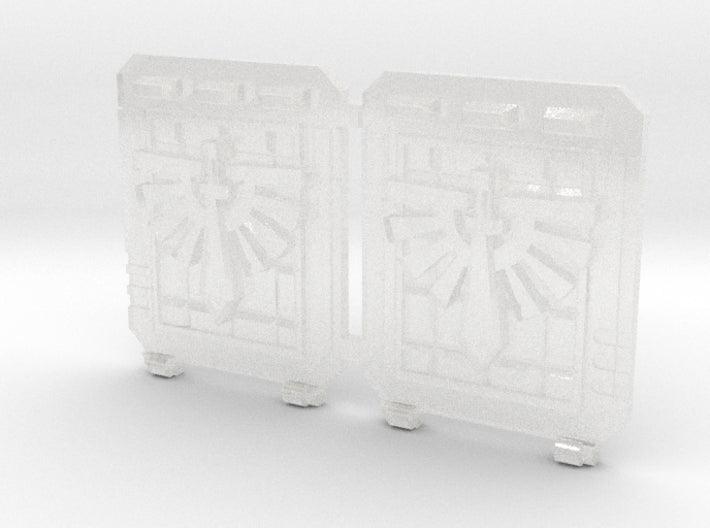 Checkered Knight Legion : Standard APC Side Doors 3d printed