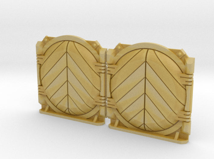 Chevron up : Mark-1 APC Round Doors 3d printed