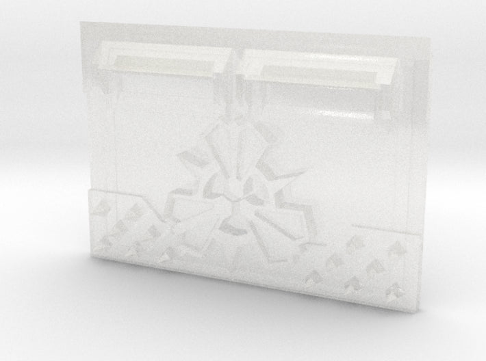 The Purge : Spiked Std. APC Frontplate 3d printed