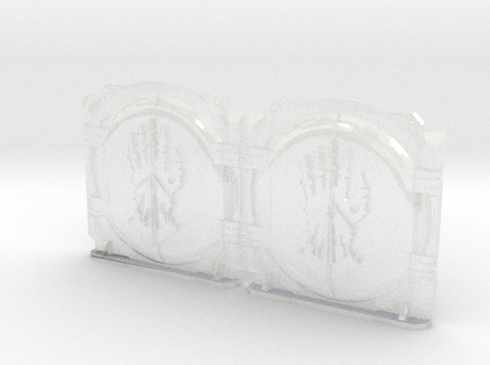 Cybornauts : Mark-1 APC Round Doors 3d printed