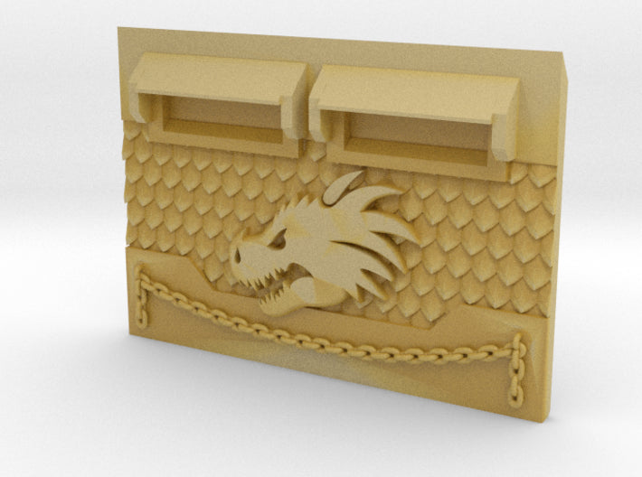 Dragon Head : Standard Voidscale APC Frontplate 3d printed