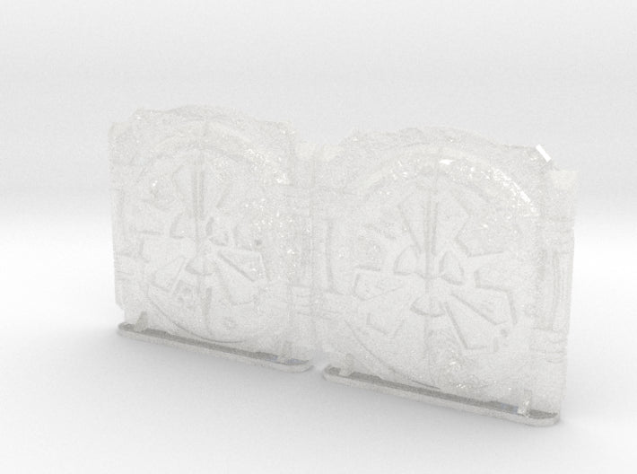 Corrupted Purge : Mark-1 APC Round Doors 3d printed