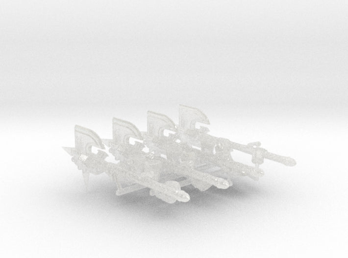 4x BoltAxe : Guardian - Prime Set 3d printed