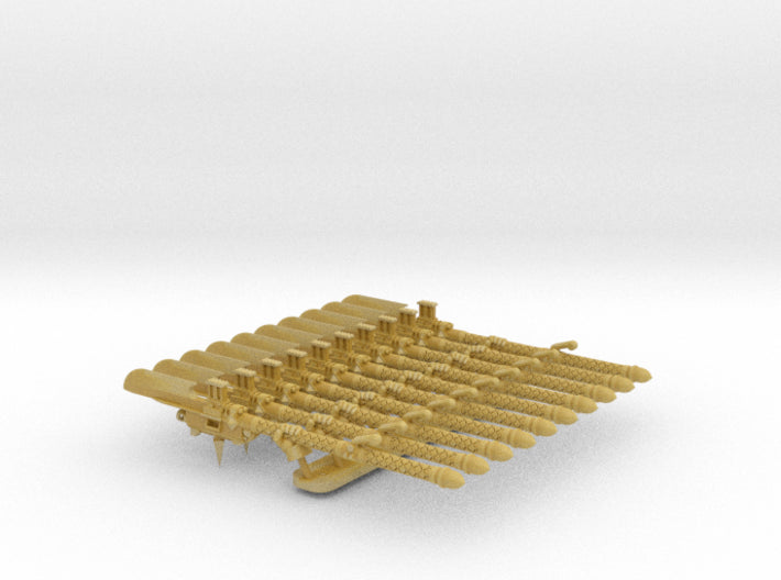 10x Left-handed BoltSpears : Guardian 3d printed