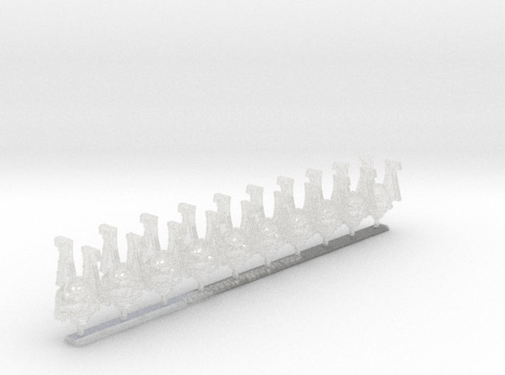 10x Wrecker - Nicopolis Helmets 3d printed