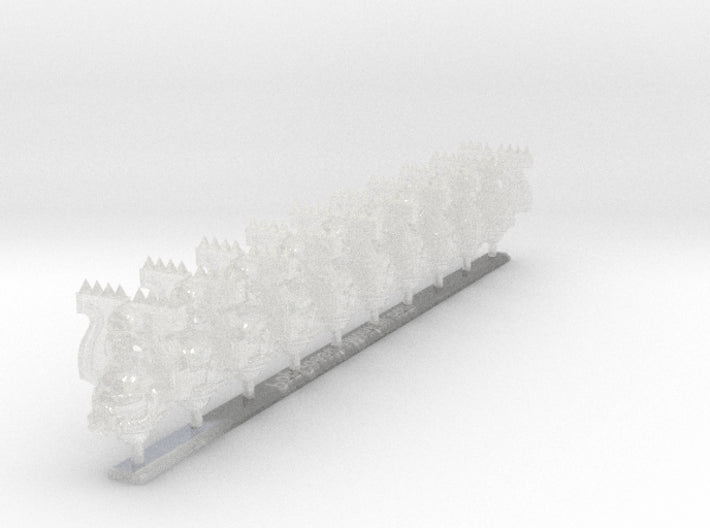 10x Skulltaker - G:8 Errant Helmets 3d printed