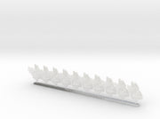 10x Angel Wing - Teutonic Helmets 3d printed