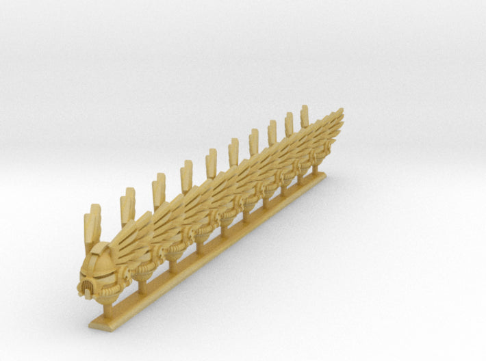 10x Angel Wing - G:8 Errant Helmets 3d printed