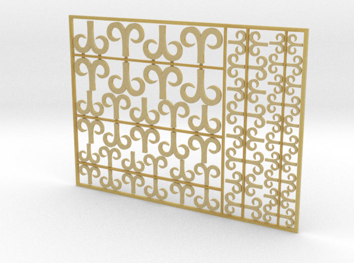 Sons of Aries - Flat Vehicle Insignia pack 1 3d printed