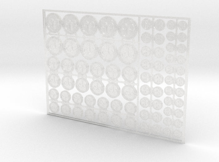 Sons of Aries - Flat Vehicle Insignia pack 2 3d printed