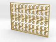 30x Sea Kings - Left &amp; Right Shoulder Insignias 3d printed