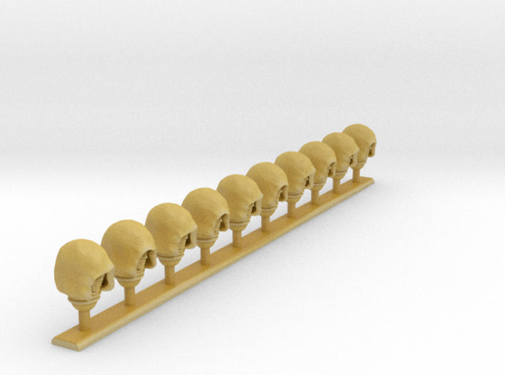 10x Base :C1 Hooded Barefaced Females 3d printed