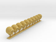 10x Barefaced : Hooded Marine Heads 3d printed