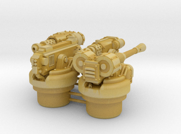Heavy Combo 4 Pack - R2 Hatch Turrets 3d printed
