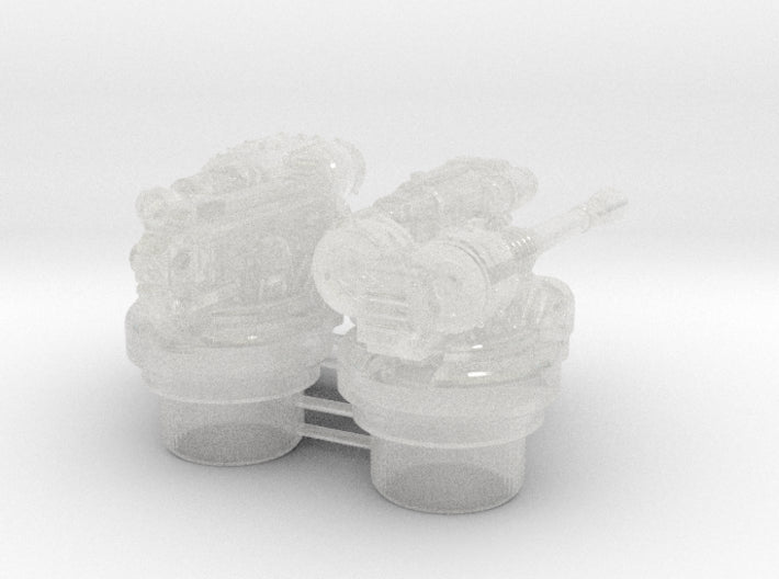 Heavy Combo 4 Pack - R2 Hatch Turrets 3d printed