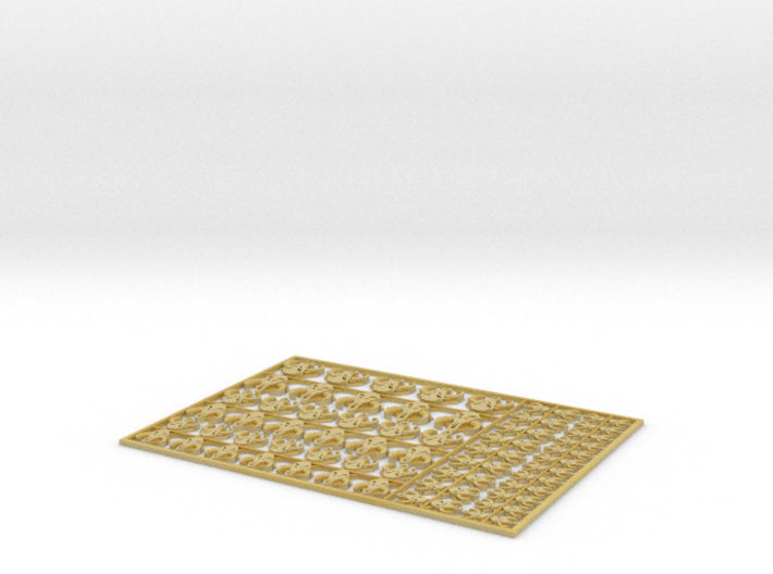 The Way - Flat Vehicle Insignia pack 3d printed