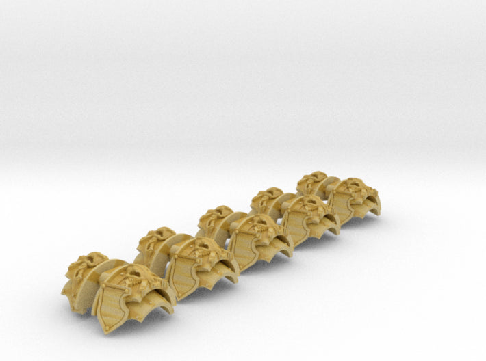 5x Sons of the Hunt - T:2e Cataphractii w/Shield 3d printed