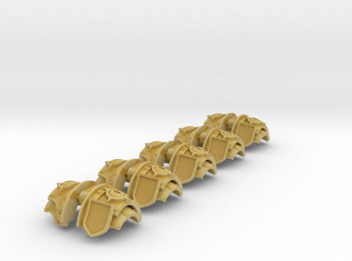 5x Evil Eye - T:2e Cataphractii w/Shoulder Shield 3d printed