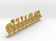 10x Evil Eyes - G:6 Crow Topknot Helm Squad 1 3d printed