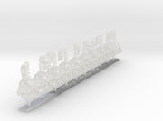 10x Base - Donnero Topknot Helms 3d printed