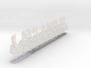 10x Base Topknot - Nicopolis Helmets 3d printed