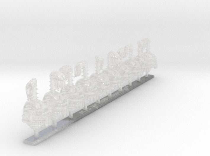 10x Base Topknot - Nicopolis Helmets 3d printed