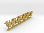 10x Night Hunter - G:6 Crow Helmets 3d printed