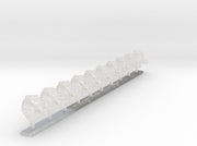 10x Wolf Skull - G:6 Crow Helmets 3d printed