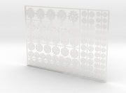 Clan Gearbolt - Flat Vehicle Insignia pack 3d printed