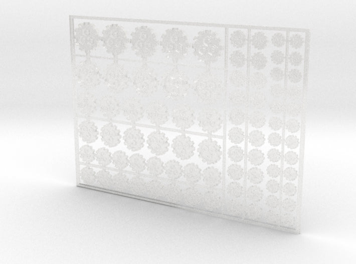 Clan Gearbolt - Flat Vehicle Insignia pack 3d printed