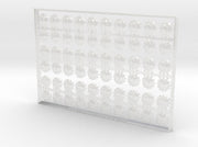 30x Clan Atropos - Left &amp; Right Shoulder Insignias 3d printed