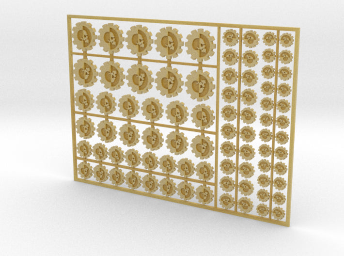 Clan Atropos - Flat Vehicle Insignia pack 3d printed