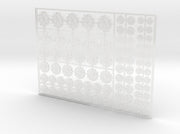 Clan Atropos - Flat Vehicle Insignia pack 3d printed