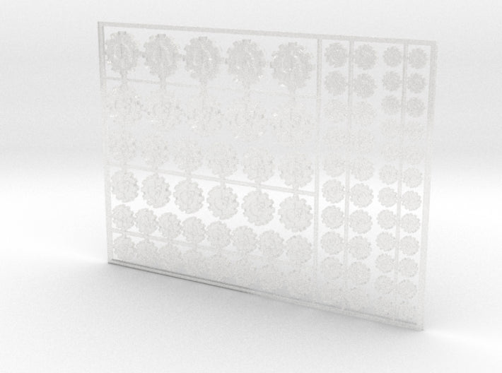 Clan Atropos - Flat Vehicle Insignia pack 3d printed