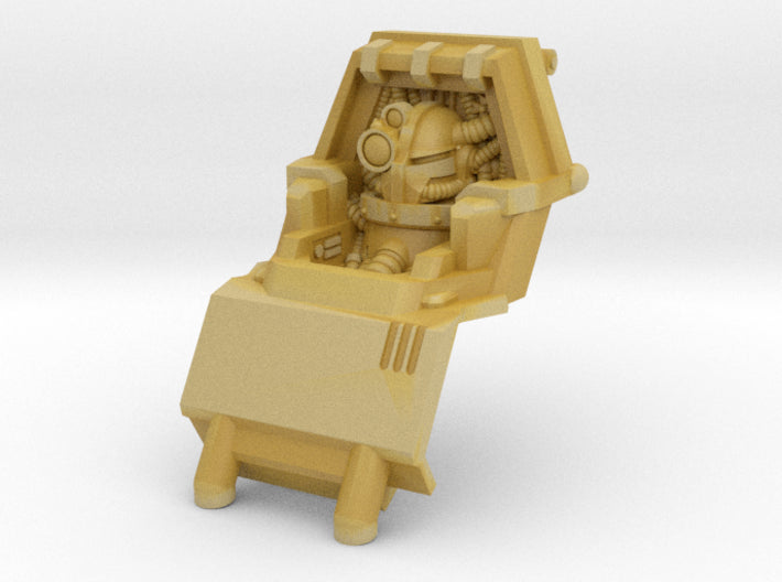 Integrated Pilot : War-Suit Cockpit 3d printed