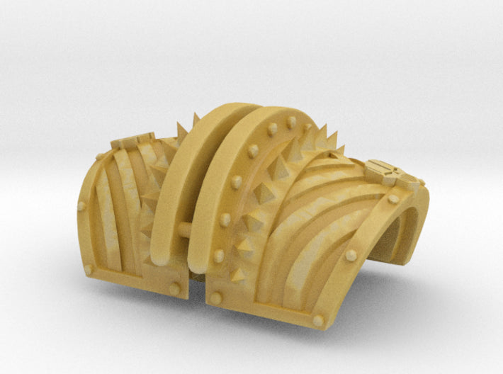 Iron heads : Eternus Pauldron Set 2 3d printed