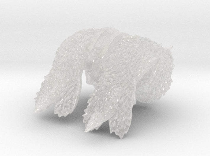 Wolf Pelt : Eternus Pauldrons. (L&amp;R) 3d printed