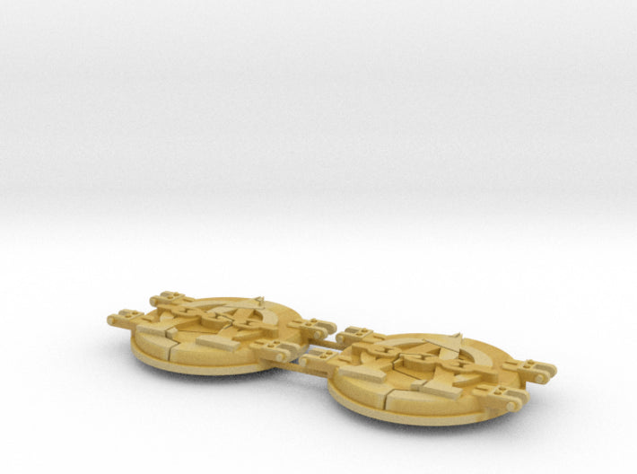 Alpha Omega : Legion Deimos Round Doors 3d printed