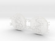 Winged Claw III: Legion Deimos Round Doors 3d printed