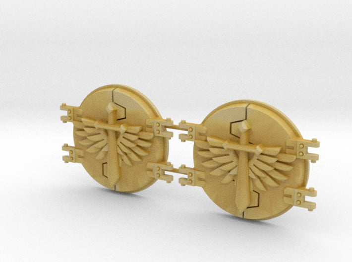 Winged Sword: Legion Deimos Round Doors 3d printed