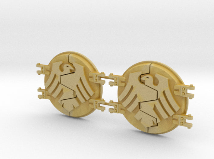 Red Ravens : Legion Deimos Round Doors 3d printed