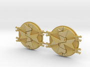 Maltese Cross : Legion Deimos Round Doors 3d printed