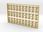 60x Raven Wolves - Right Shoulder Insignias 3d printed