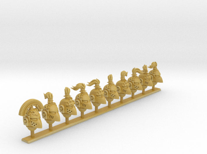 10x Storm Legion - G:6 Crow Squad Helmets 3d printed