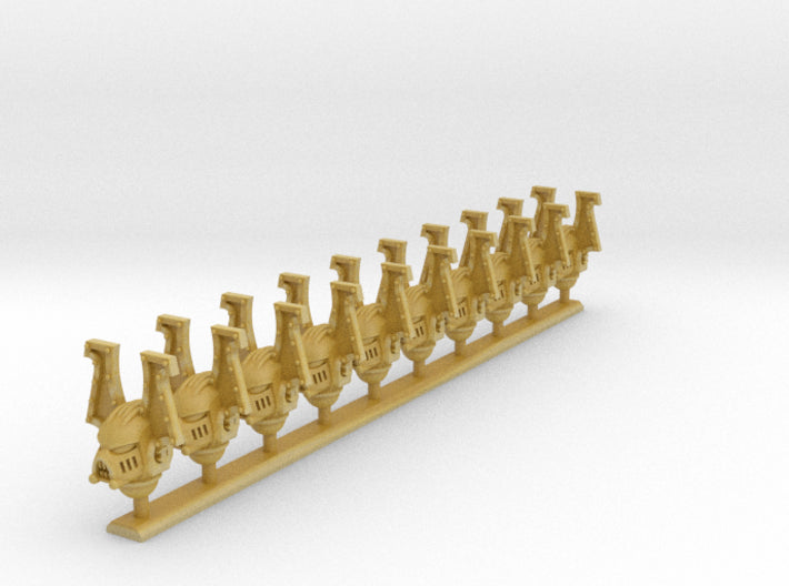 10x Wrecker - G:6b Boxer Helmets 3d printed