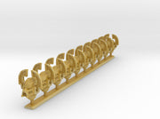 10x Wrecker Squad 2 - G:6b Boxer Helmets 3d printed