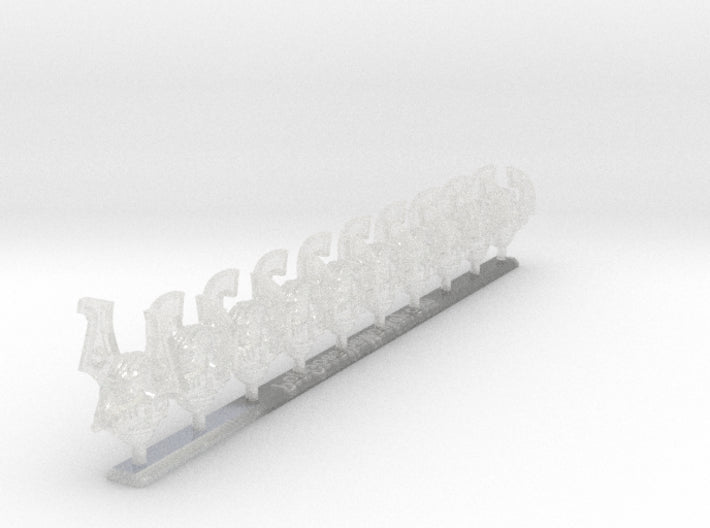 10x Berserker Squad - G:6b Boxer Masks 3d printed